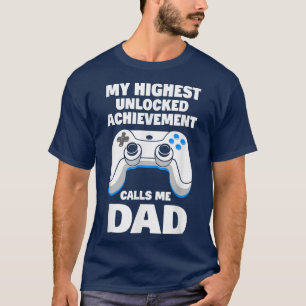 Camiseta Mi mayor logro sin bloqueos llámame papá Graphi