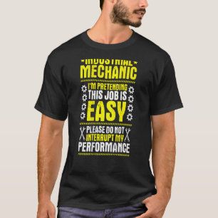 Camiseta Mi mecánico industrial de rendimiento