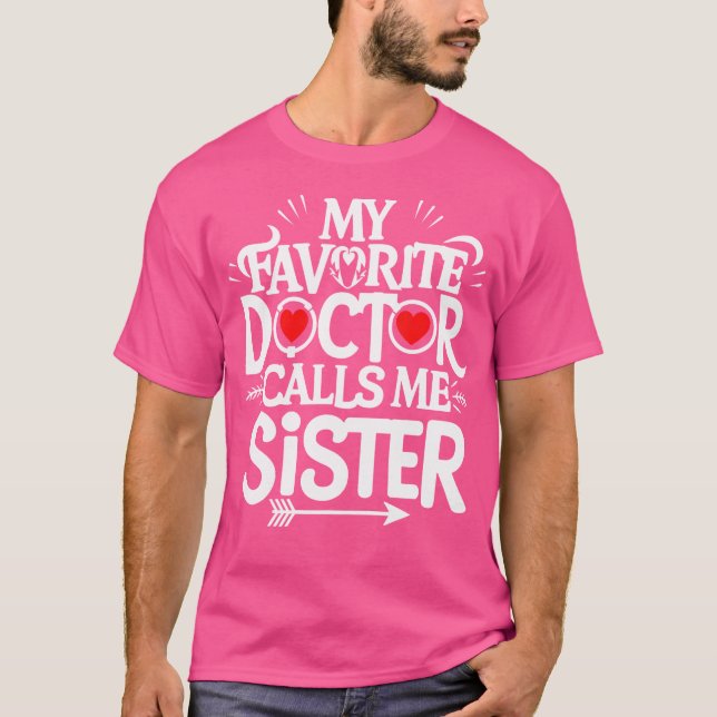 Camiseta Mi Médico Favorito Me Llama Día De Médico De Herma (Anverso)