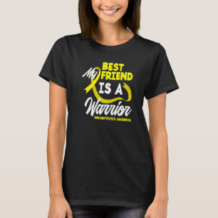 Camiseta Mi mejor amiga Warrier Yellow Ribbon Endometriosis
