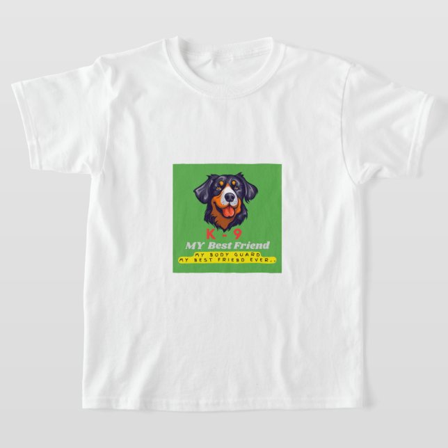 CAMISETA MI MEJOR AMIGO, K-9 (Distribución)