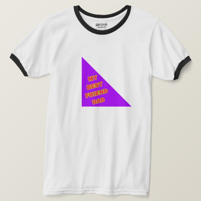 CAMISETA MI MEJOR AMIGO PAPÁ DE BUENA CALIDAD TOCA LA CAMIS (Anverso del diseño)