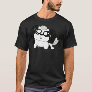 Camiseta Mi mejor amigo se inclina por los Shihtzu activos