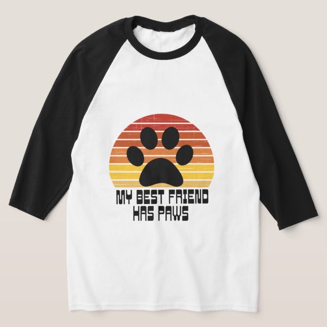 Camiseta Mi mejor amigo tiene patas   (Distribución)