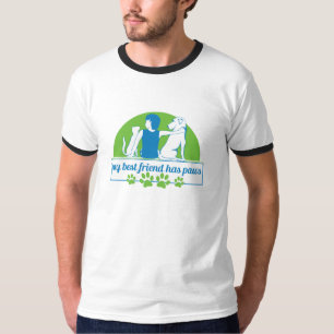 Camiseta mi mejor amigo tiene patas