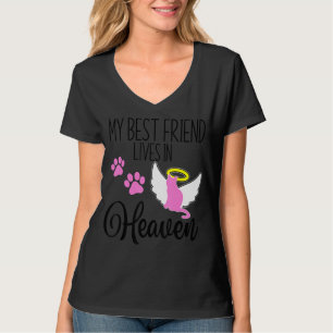 Camiseta Mi Mejor Amigo Vive En El Mascota Del Cielo Pérdid