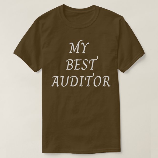 Camiseta Mi mejor auditor 5 (Diseño del anverso)