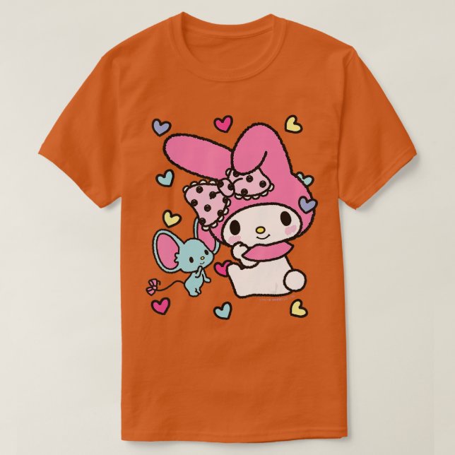 Camiseta Mi melodía y corazón dulce amigo (Diseño del anverso)