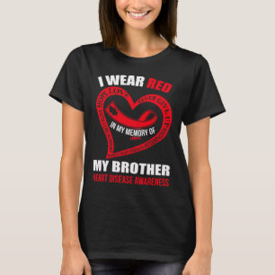 Camiseta Mi Memoria De Mi Hermano Conciencia Sobre La Enfer