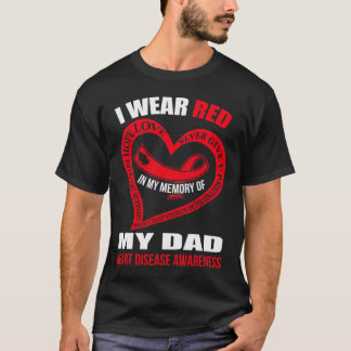 Camiseta Mi Memoria De Mi Papá Conciencia Sobre La Enfermed