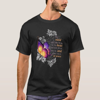 Camiseta Mi Mente Todavía Habla Contigo Y Mi Corazón Todaví