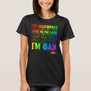 Camiseta Mi Milkshake Trae A Todos Los Niños El Mes Del Org