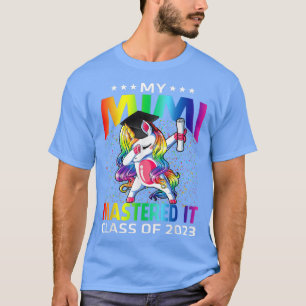 Camiseta Mi Mimi Dominó La Clase De Ti De Unicorn Graduado