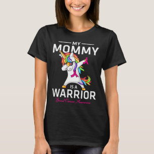 Camiseta Mi MOMMY Es Un Guerrero Que Concientiza Sobre El C