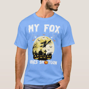 Camiseta Mi moto de Fox se balea calabaza Bruja divertida H