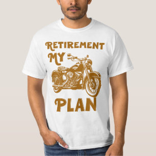 Camiseta Mi motocicleta del plan de retiro