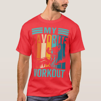 Camiseta Mi motor de entrenamiento favorito movido por niev