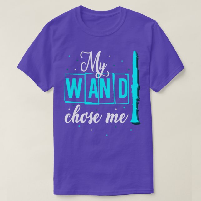 Camiseta Mi Mujer Me Eligió Clarinet (Diseño del anverso)