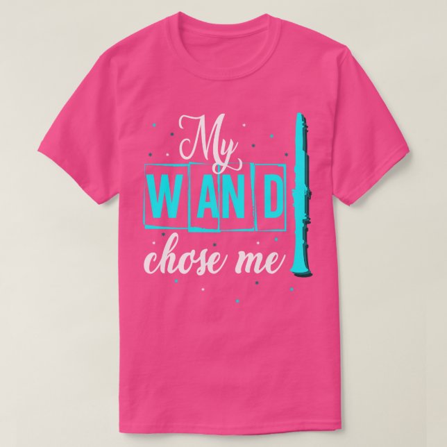 Camiseta Mi Mujer Me Eligió Clarinet (Diseño del anverso)