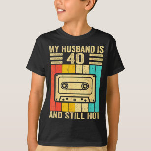 Camiseta Mi Mujeres Cumpleaños 40 del Esposo Esposo 40