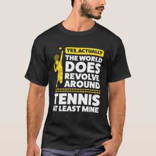 Camiseta Mi mundo gira en torno al tenis