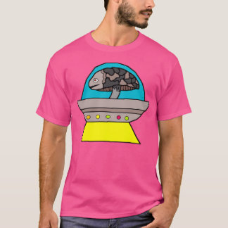 Camiseta Mi Mushroom Volando Un Ufo