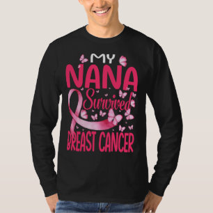 Camiseta Mi Nana sobrevivió a sobreviviente de conciencia s
