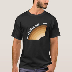 Camiseta Mi negro mitad Mes de historia negra Guay BLM Mela