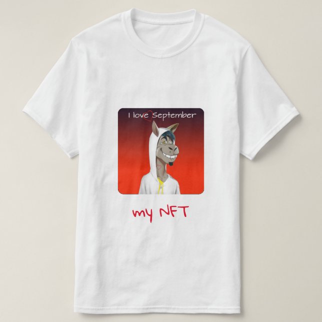 Camiseta mi NFT (Diseño del anverso)