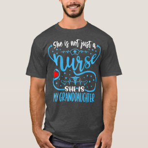 Camiseta Mi Nieta Es Una Enfermera Orgullosa Enfermera RN L