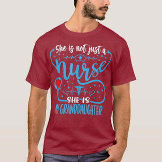 Camiseta Mi Nieta Es Una Enfermera Orgullosa Enfermera RN L