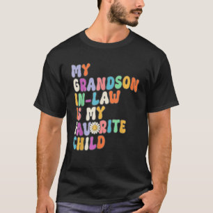 Camiseta Mi Nieto En Derecho Es Mi Hum Familiar Infantil Fa