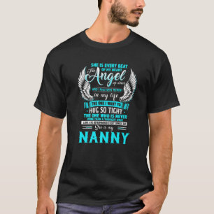 Camiseta Mi Niñera Quiero Abrazarme De Una Que No Es Nunca.