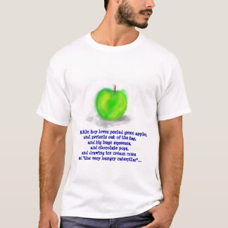 Camiseta Mi niño pequeño ama el verde pelado…