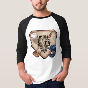Camiseta Mi Niño Puede Que No Siempre Se Estanque, Pero Lo