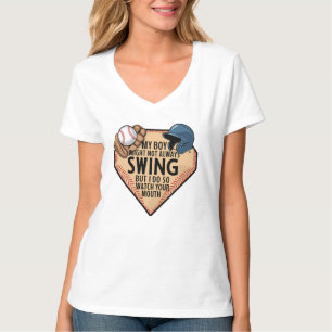 Camiseta Mi Niño Puede Que No Siempre Se Estanque, Pero Lo 