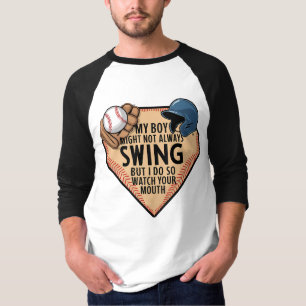 Camiseta Mi Niño Puede Que No Siempre Se Estanque, Pero Lo 