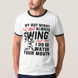 Camiseta Mi Niño Puede Que No Siempre Se Estanque, Pero Lo