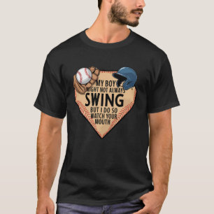 Camiseta Mi Niño Puede Que No Siempre Se Estanque, Pero Lo