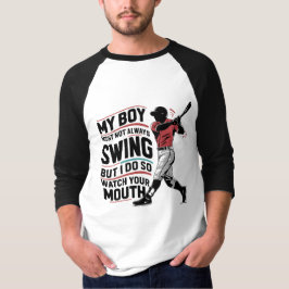 Camiseta Mi Niño Puede Que No Siempre Se Estanque, Pero Lo