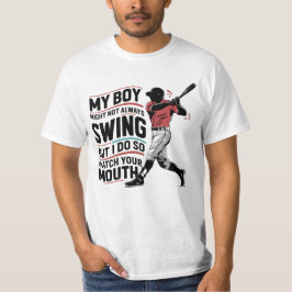 Camiseta Mi Niño Puede Que No Siempre Se Estanque, Pero Lo