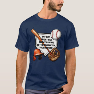 Camiseta Mi Niño Puede Que No Siempre Se Estanque, Pero Lo