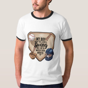 Camiseta Mi Niño Puede Que No Siempre Se Estanque, Pero Lo