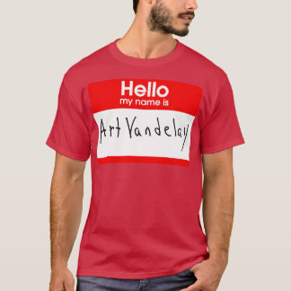 Camiseta Mi nombre es Art Vanrastz