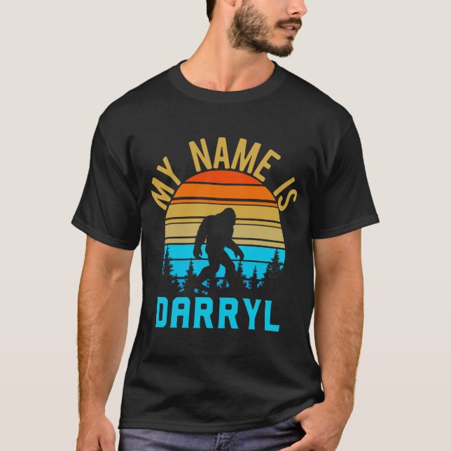 Camiseta Mi Nombre Es Darryl Vintage (Anverso)