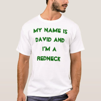 Camiseta Mi nombre es David y soy un campesino sureño