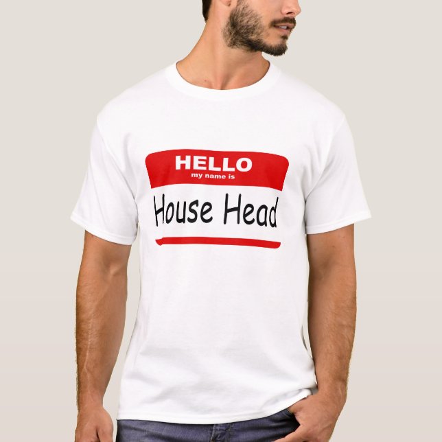 Camiseta Mi nombre es ehad de la casa (Anverso)