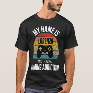 Camiseta Mi Nombre Es Lorenzo Y Tengo Una Adición Para El J