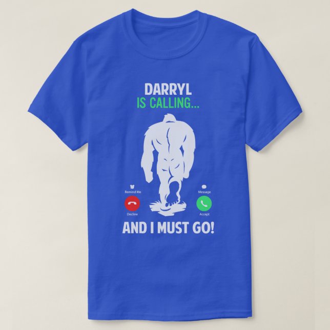 Camiseta Mi nombre es mi Darryl (Diseño del anverso)