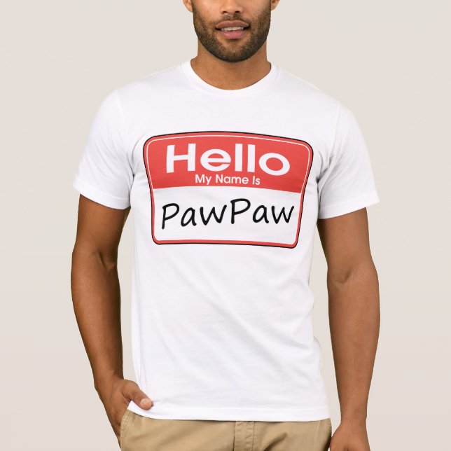 Camiseta Mi nombre es papaya (Anverso)